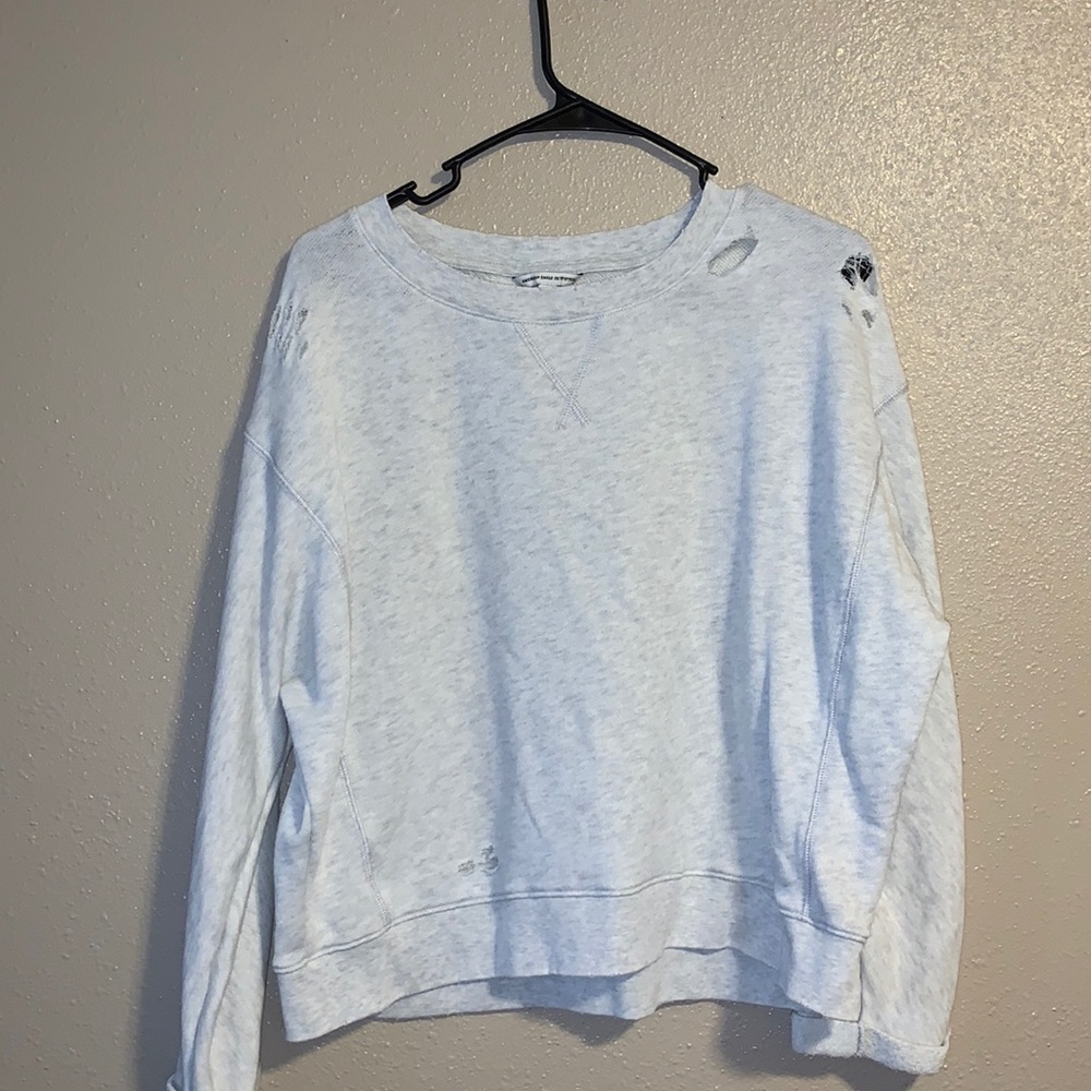 American Eagle Distressed Sweater